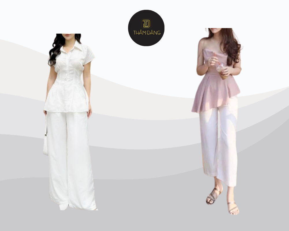 Áo peplum là một item tuyệt vời để tôn lên vẻ nữ tính