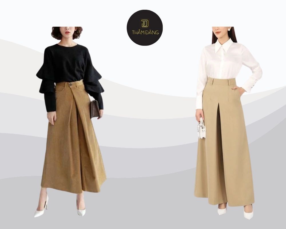 Kiểu quần tây nữ đẹp cho người thấp dễ phối đồ