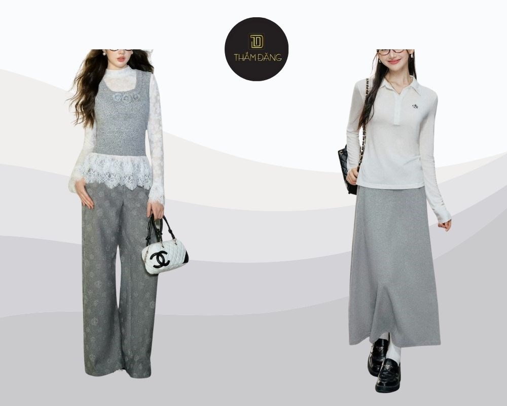 màu ghi là màu gì mix đồ thế nào hợp