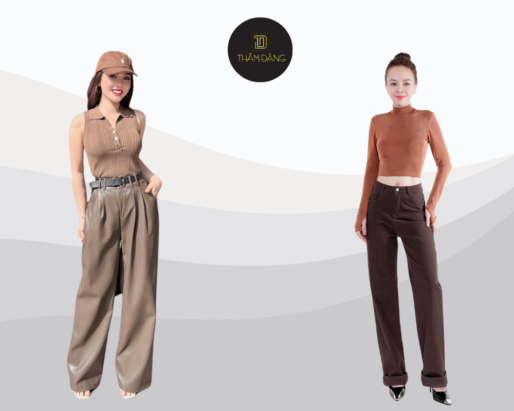 màu nâu phối với màu gì đẹp