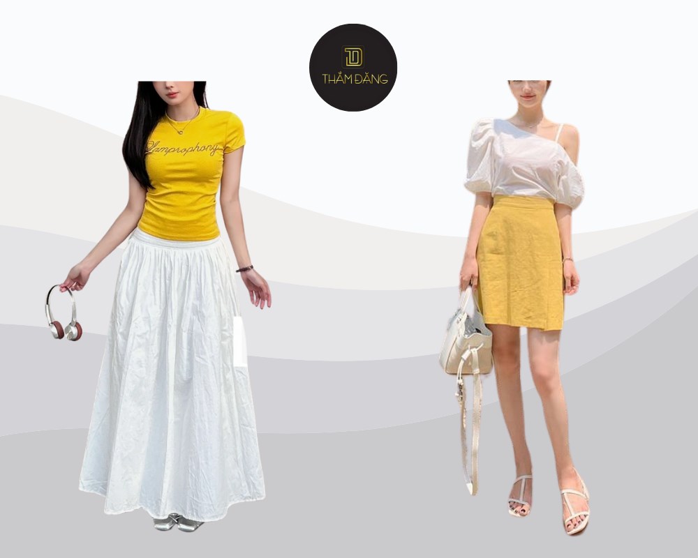 màu vàng phối với màu gì đẹp và cuốn hút