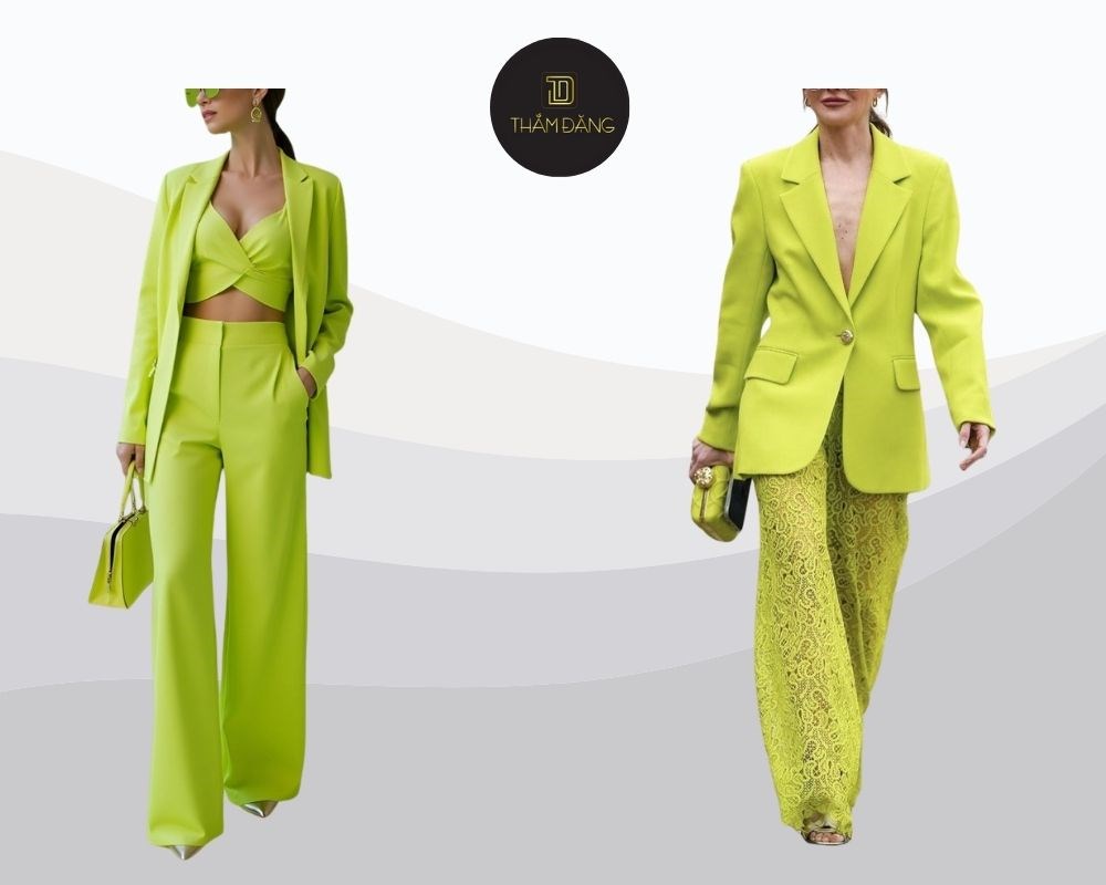 lưu ý khi mix đồ màu xanh cốm