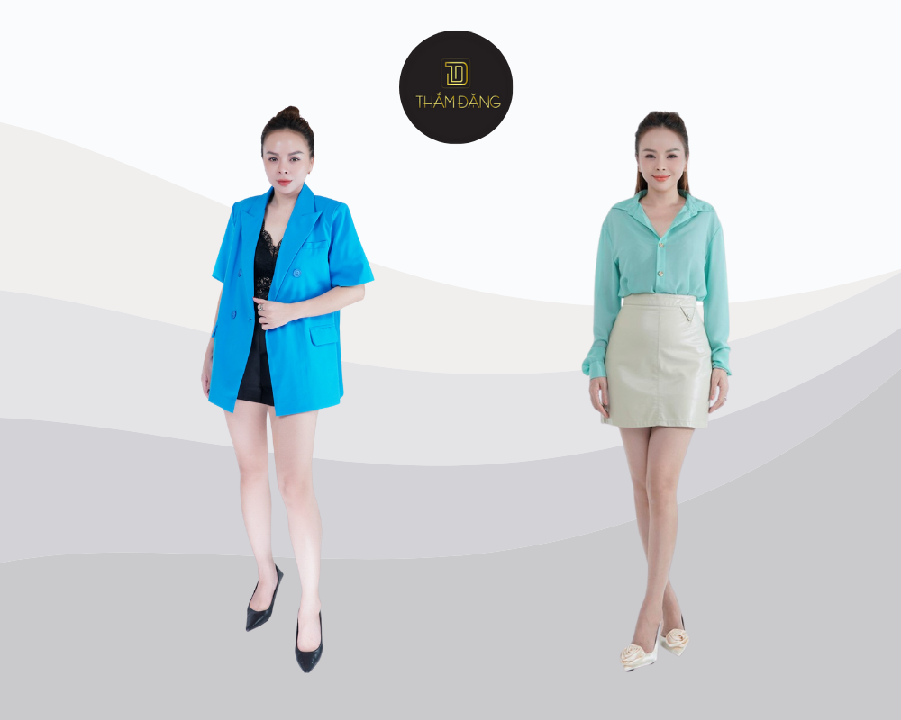màu xanh dương kết hợp với màu gì thì đẹp cá tính