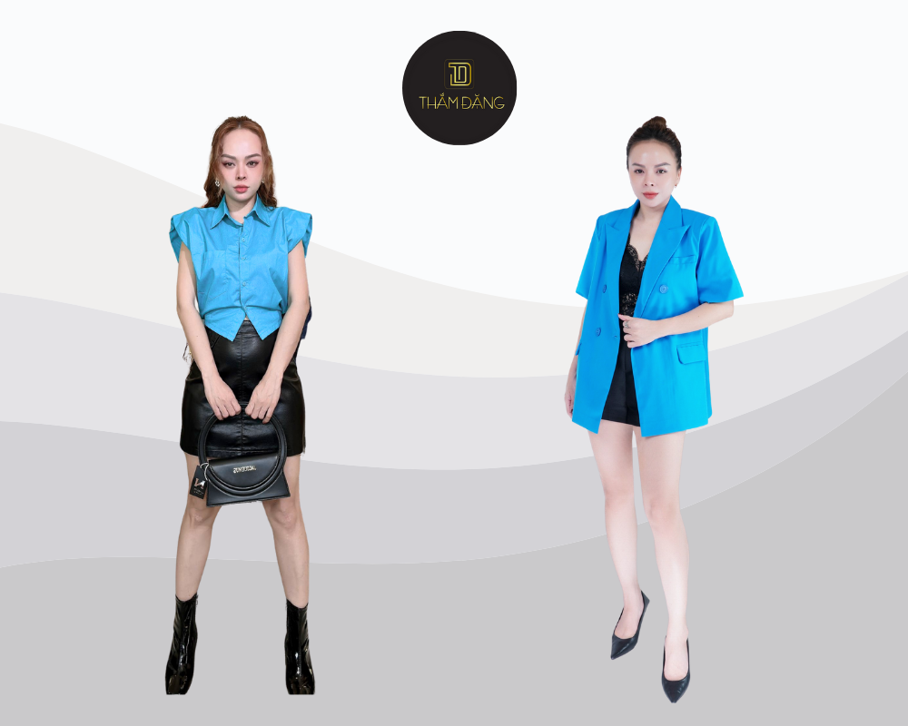 màu xanh nước biển hợp với màu gì nhất
