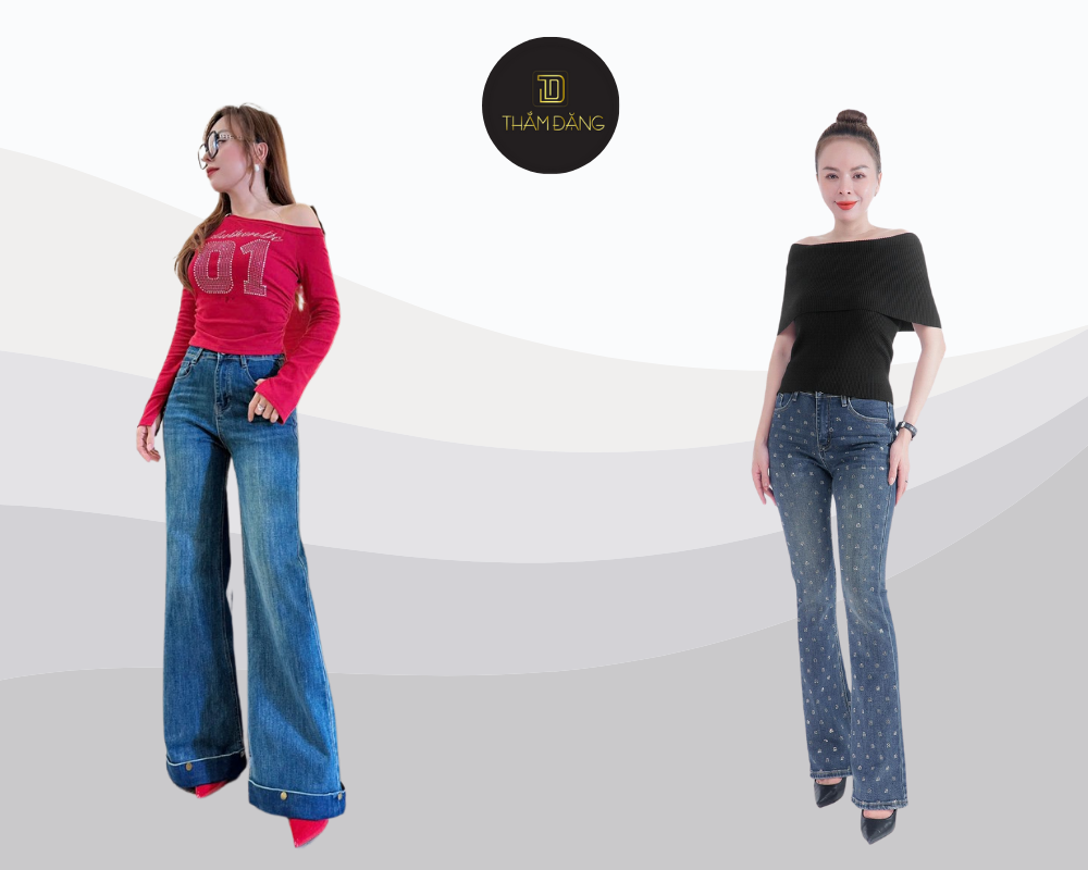 mix đồ đi đám cưới với quần jean và phụ kiện