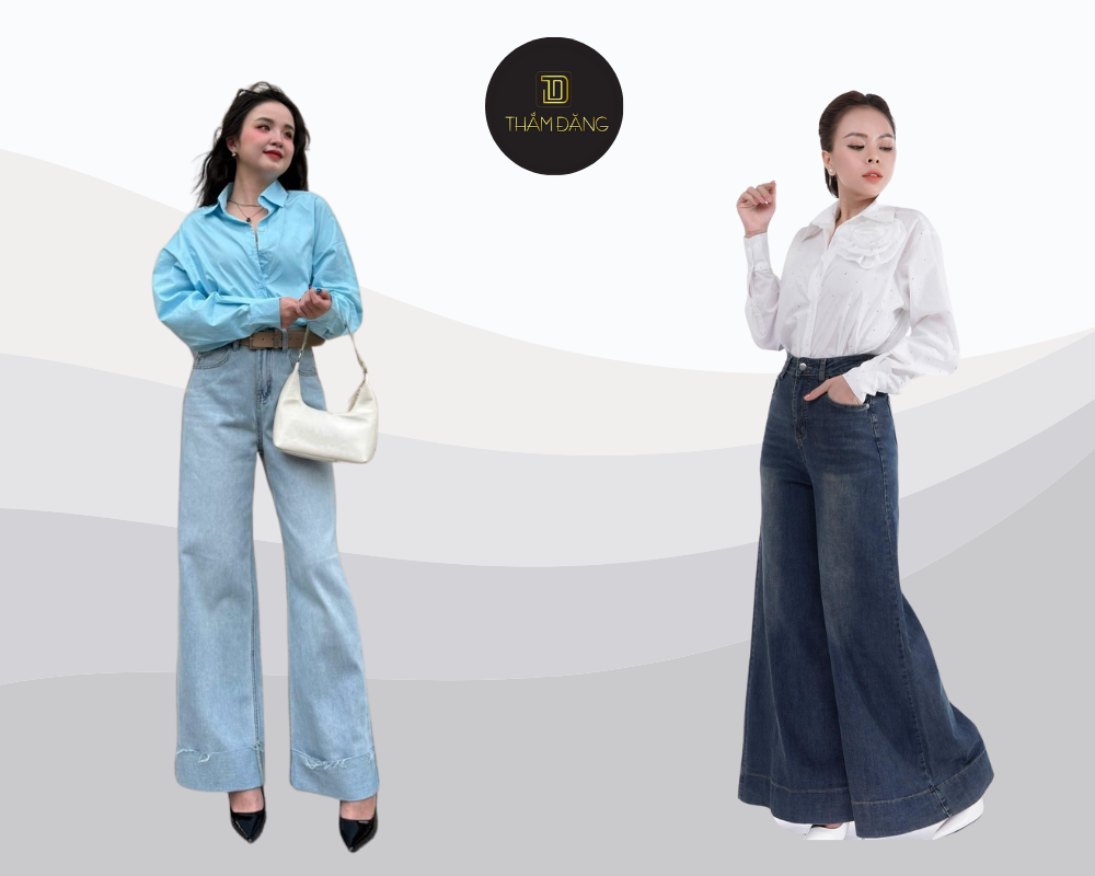 mix đồ đi đám cưới với quần jean cá tính