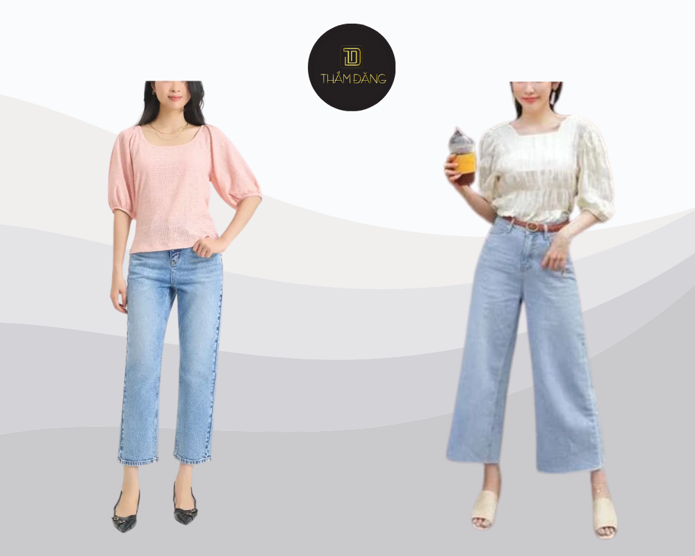 mix đồ đi đám cưới với quần jean sang trọng