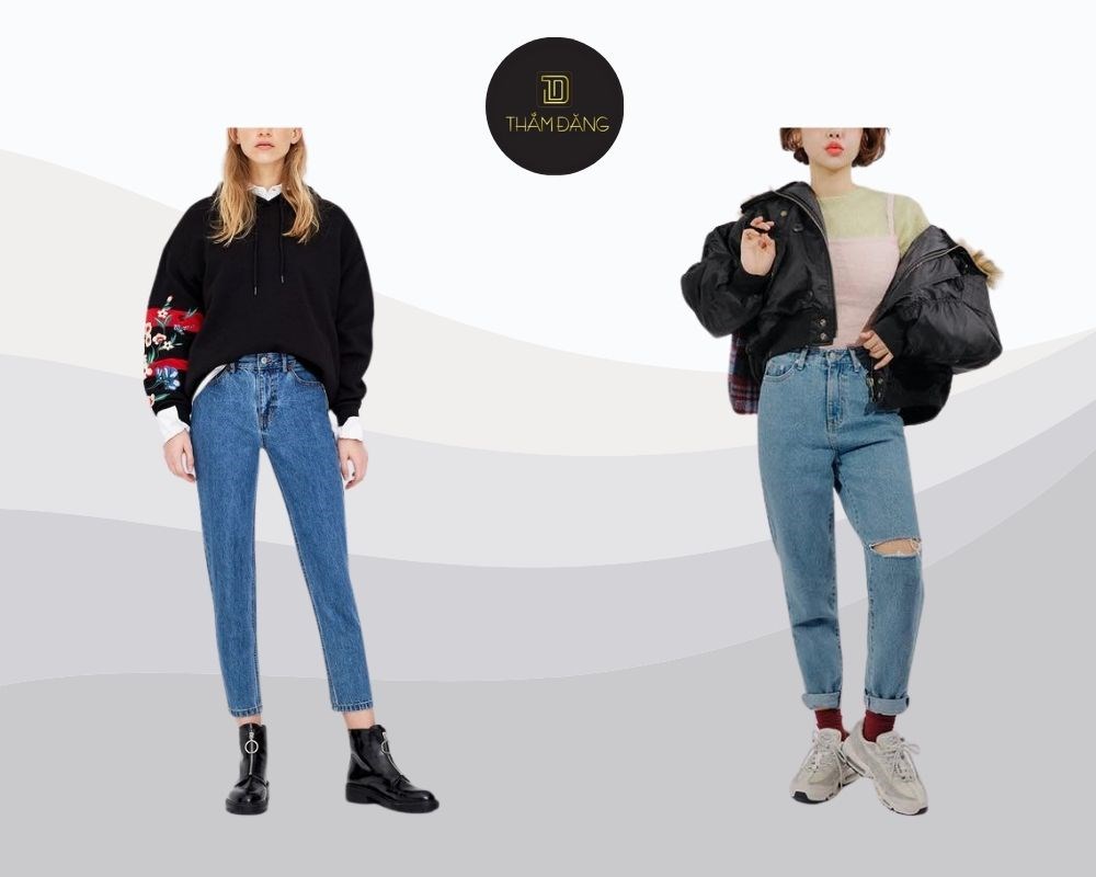 áo khoác bomber phối quần jeans tạo sự cá tính, năng động