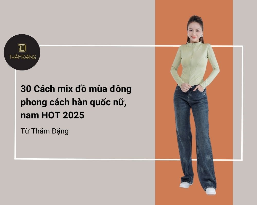 mix đồ mùa đông phong cách hàn quốc nữ