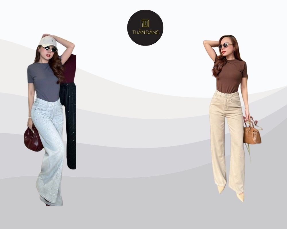 mông lép chân nhỏ mặc quần gì tôn dáng