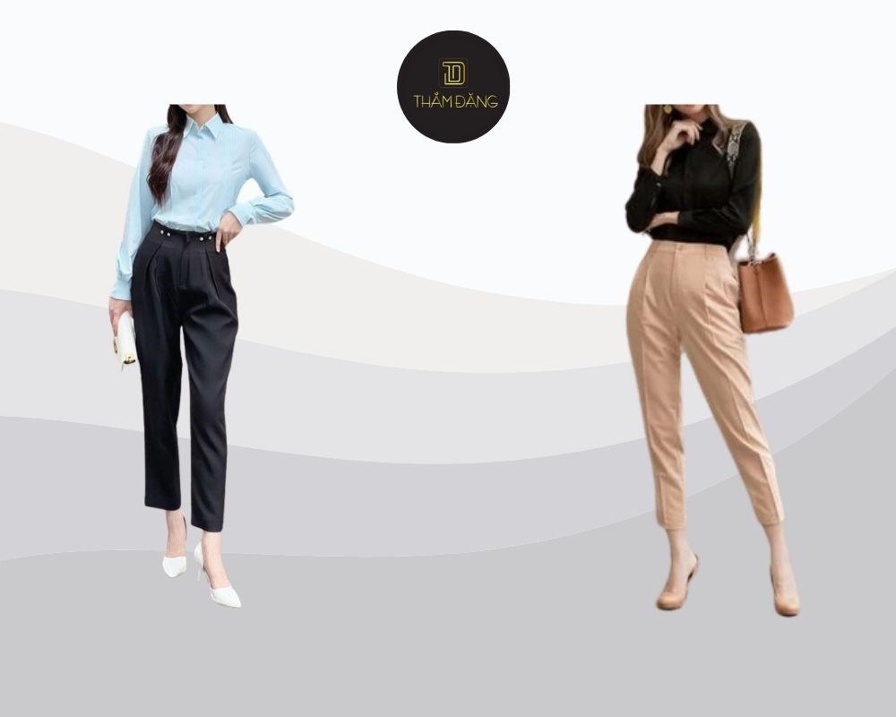 mông lép chân nhỏ mặc quần gì không lộ khuyết điểm
