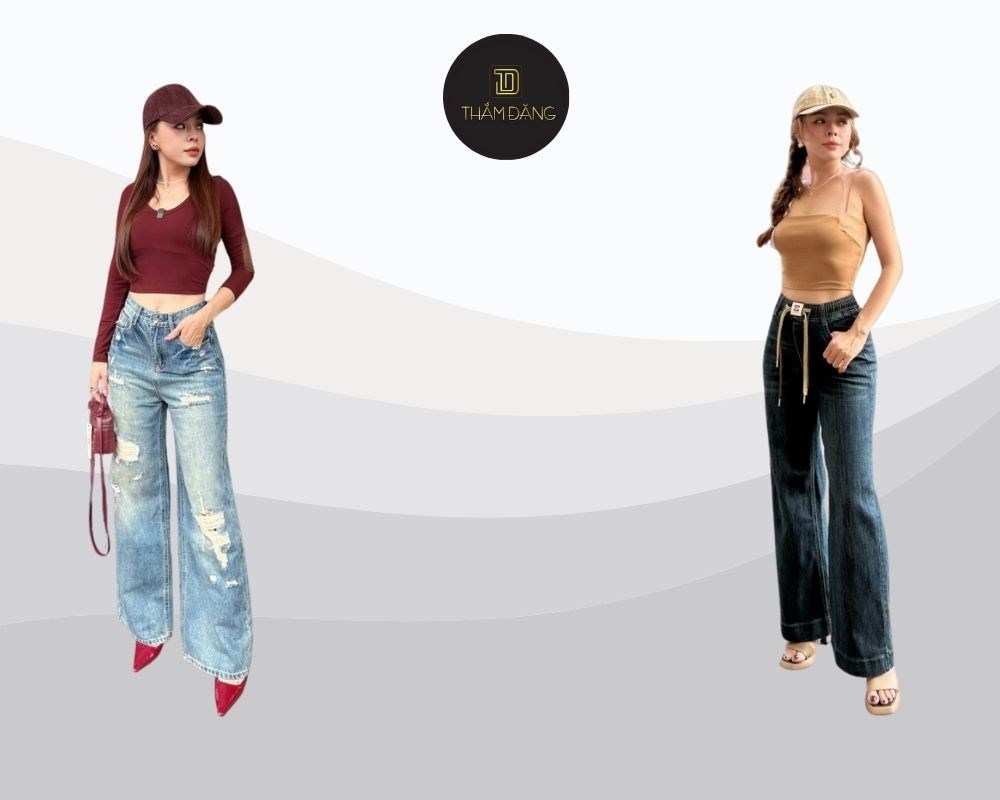 mông lép chân nhỏ mặc quần gì khi đi học