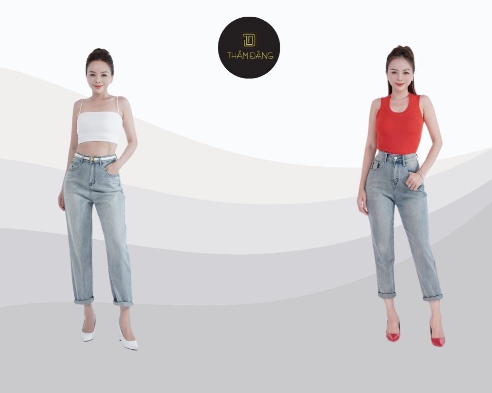 mông lép chân nhỏ mặc quần gì hack dáng