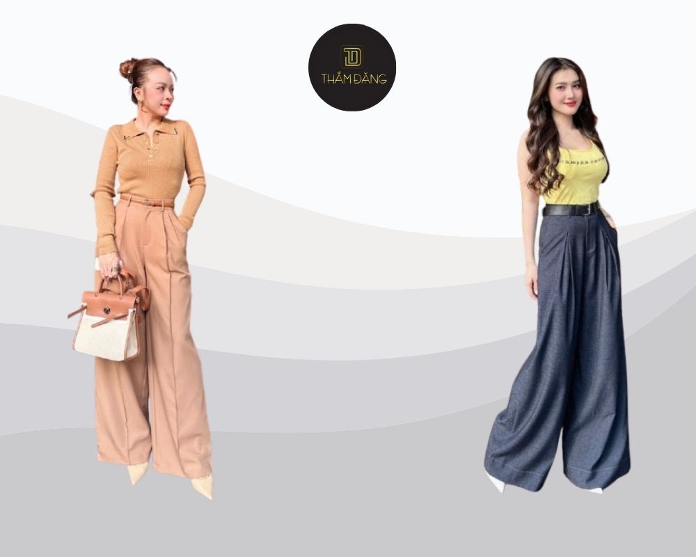mông lép chân nhỏ mặc quần gì với áo croptop