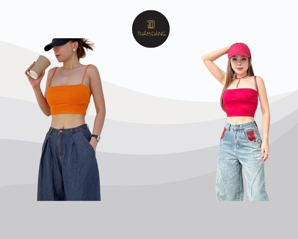 mông lép chân nhỏ mặc quần gì dáng rộng