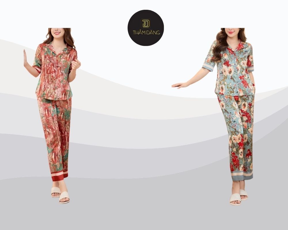 Những mẫu đồ bộ quần ống suông đẹp