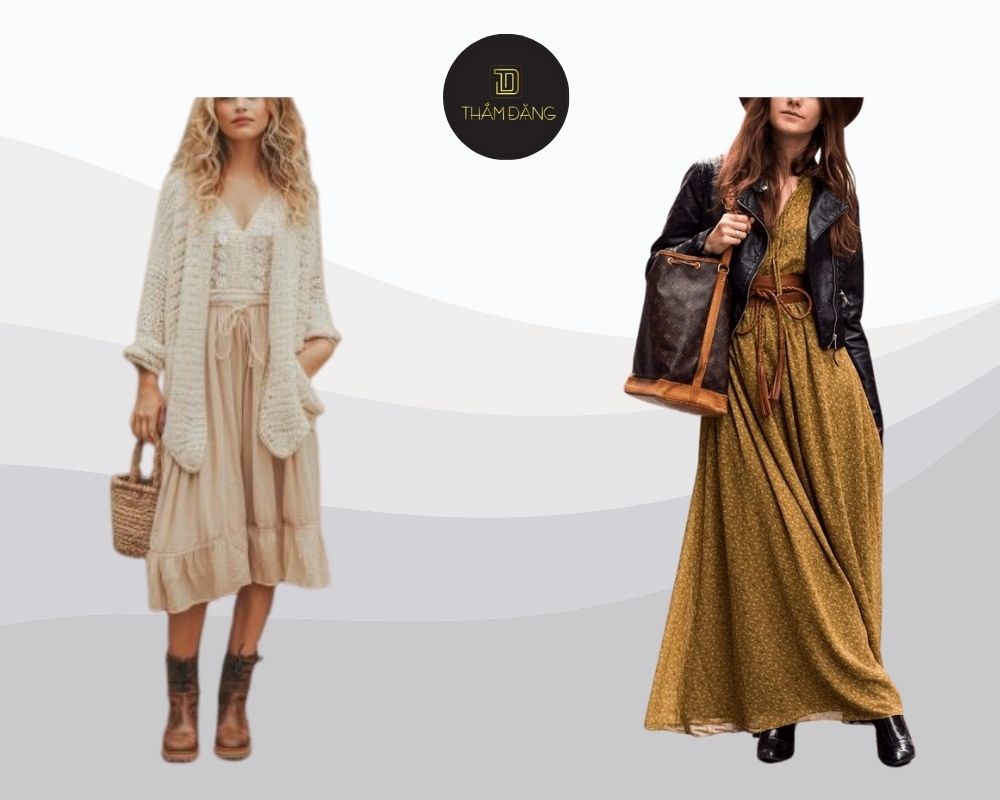 Outfit là gì theo phong cách boho
