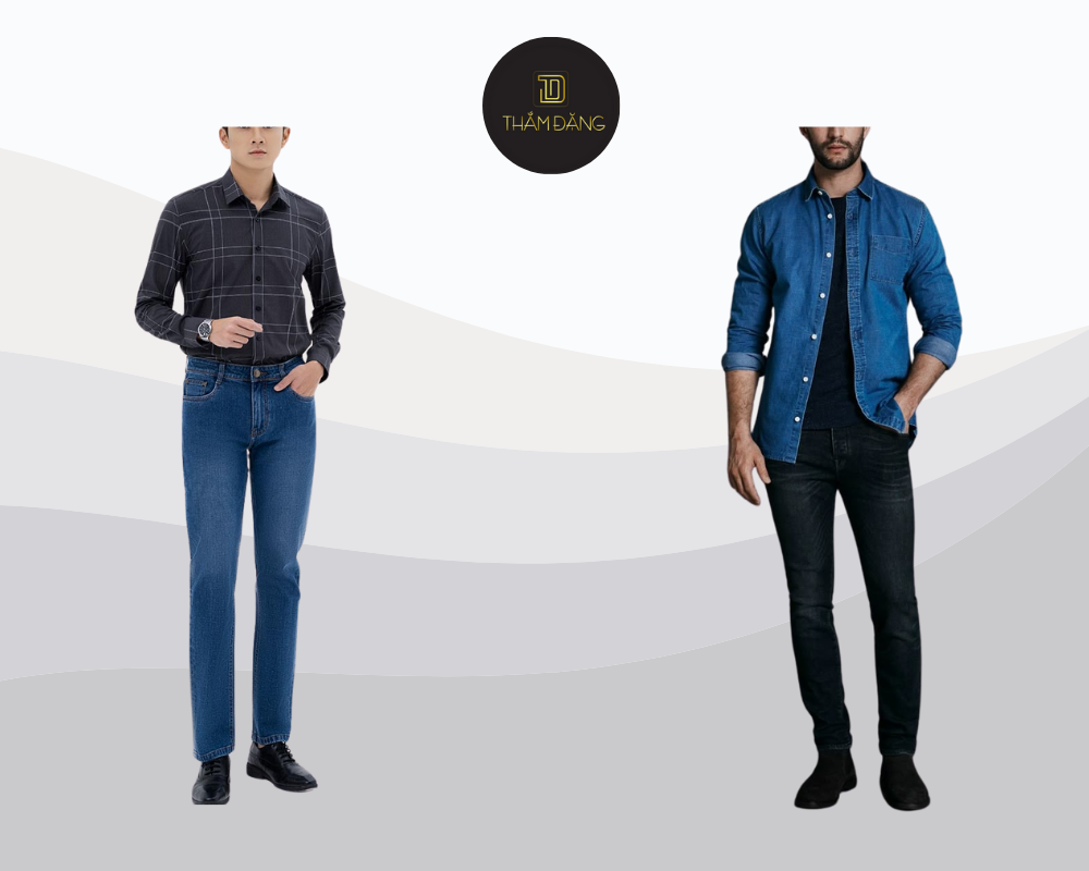 Smart casual với sơ mi trắng và jean tối màu cho vẻ ngoài lịch lãm năng động