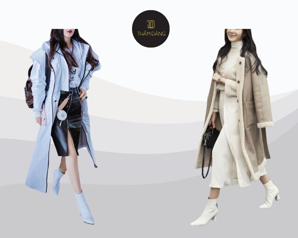 phối đồ với boot cổ ngắn street style