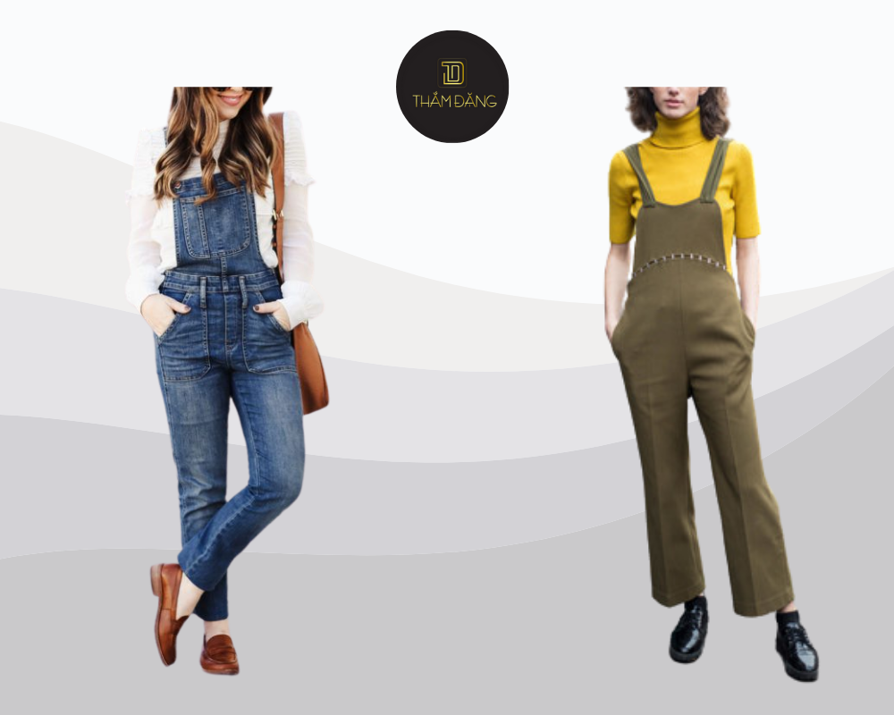 phối đồ với giày oxford nữ phong cách vintage