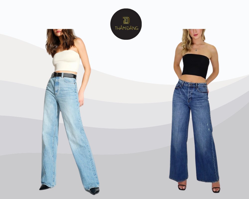 phối đồ với quần jean ống đứng cho mọi dịp