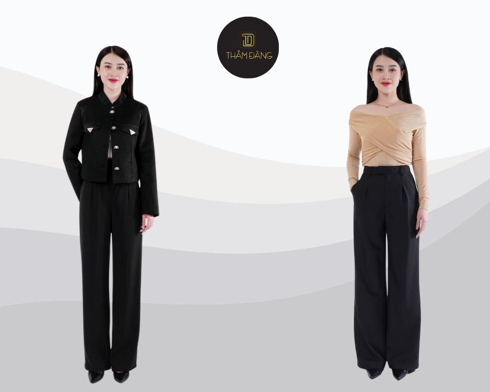 Quần tây nữ thanh lịch dễ phối đồ phù hợp nhiều hoàn cảnh và dáng người khác nhau.