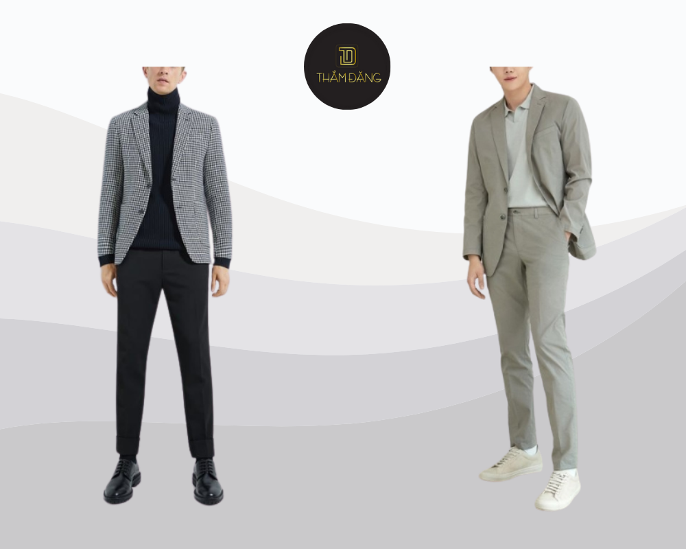 Set vest blazer quần âu mang đến vẻ ngoài sang trọng và chuyên nghiệp cho phái mạnh.