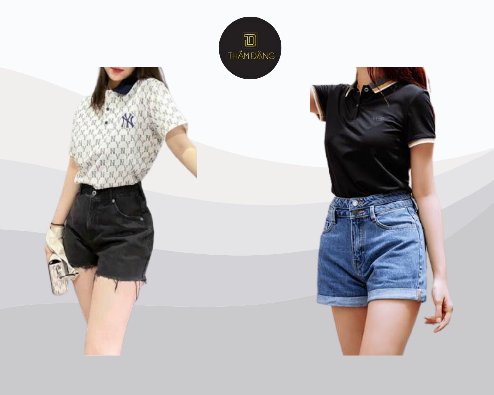 Chọn quần short với độ dài vừa phải - khoảng giữa đùi là lý tưởng - để vừa thoải mái vận động vừa giữ được sự thanh lịch