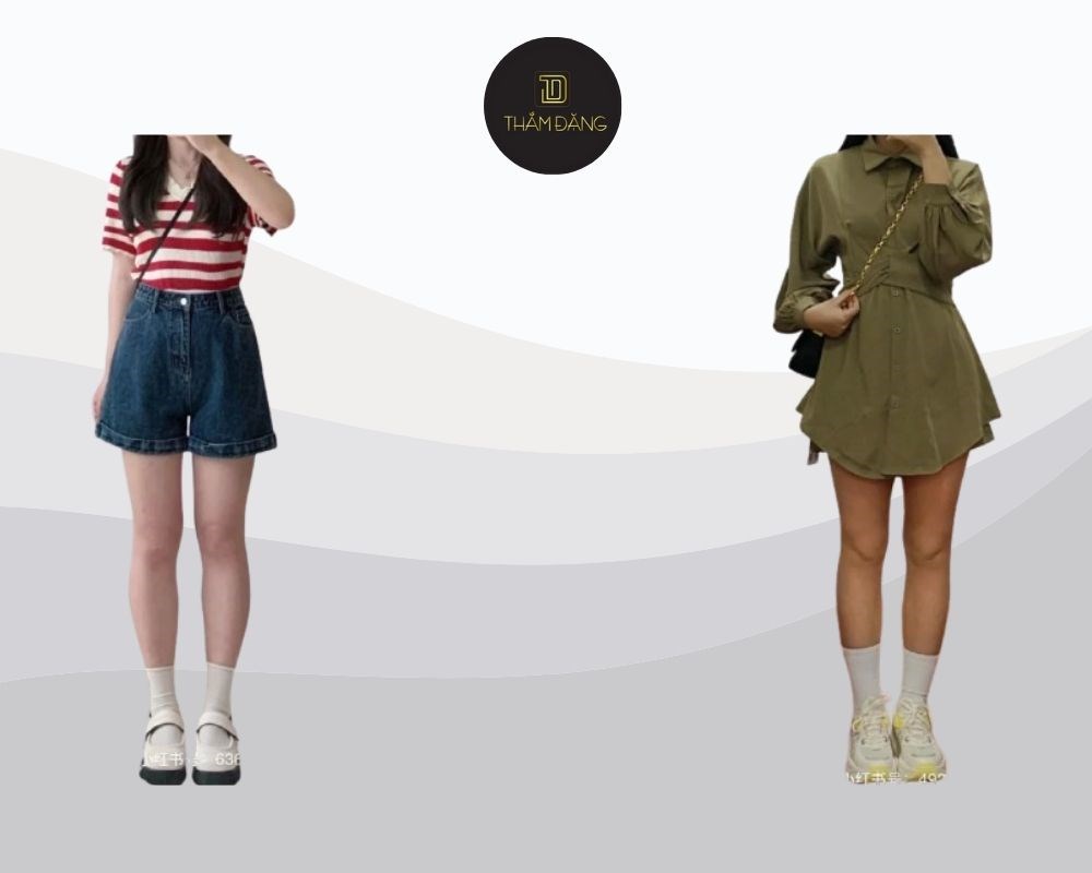 Áo croptop hay những chiếc váy ngắn cũn dừng ngang hông sẽ thu hút mọi ánh nhìn vào đúng vùng bạn muốn che giấu