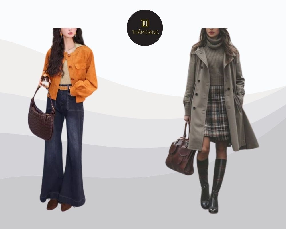 phối đồ phong cách vintage đẹp