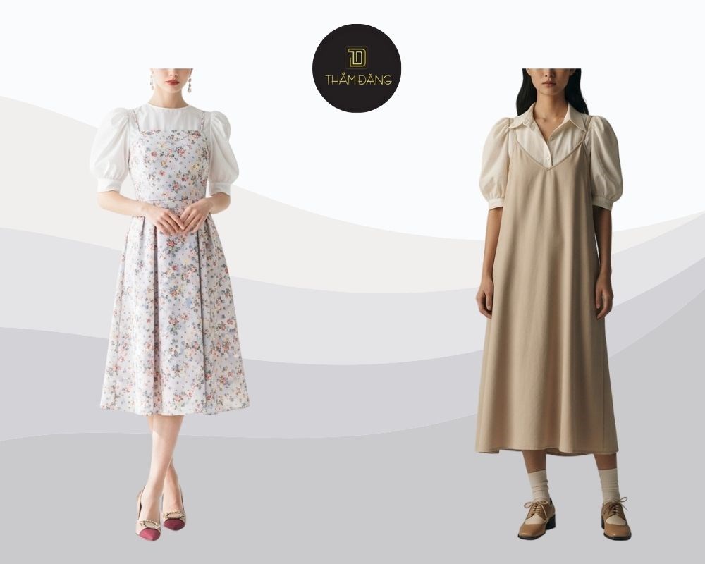 phối trang phục phong cách vintage