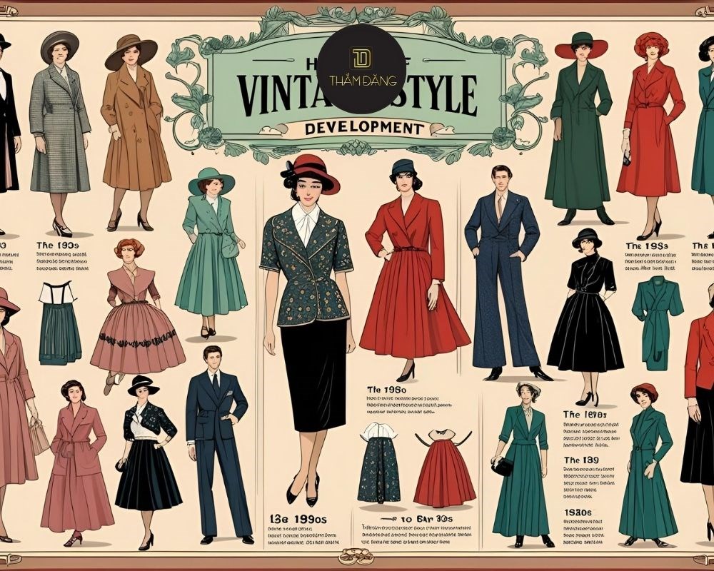Lịch sử phát triển của phong cách vintage