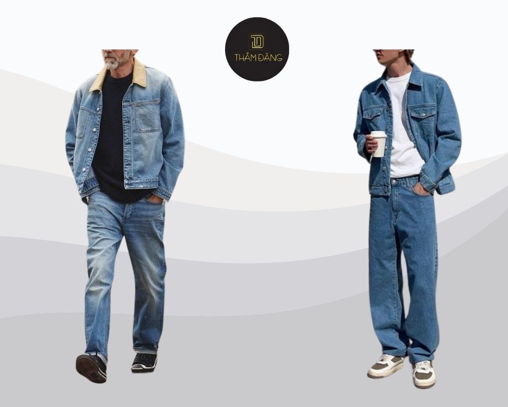 phối đồ phong cách vintage