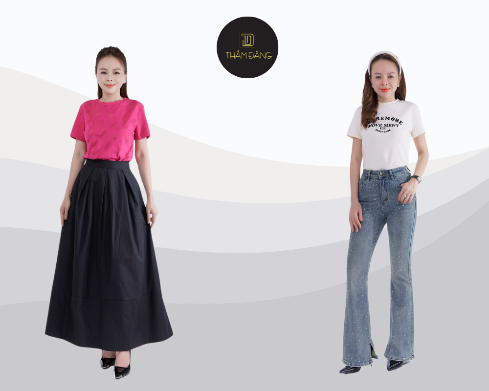phụ nữ 40 tuổi nên mặc gì cho đẹp phong cách tối giản