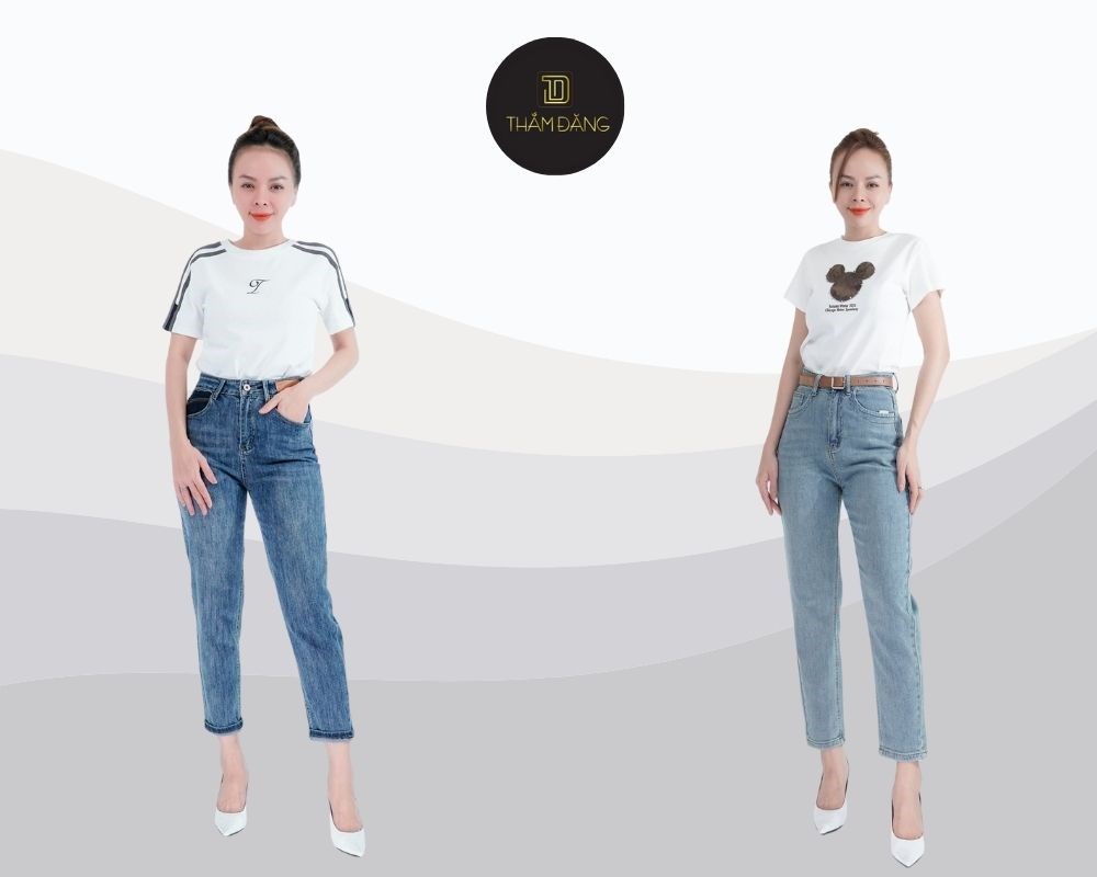 Trẻ trung năng động với combo quần baggy và áo phông basic chuẩn mọi dáng người.