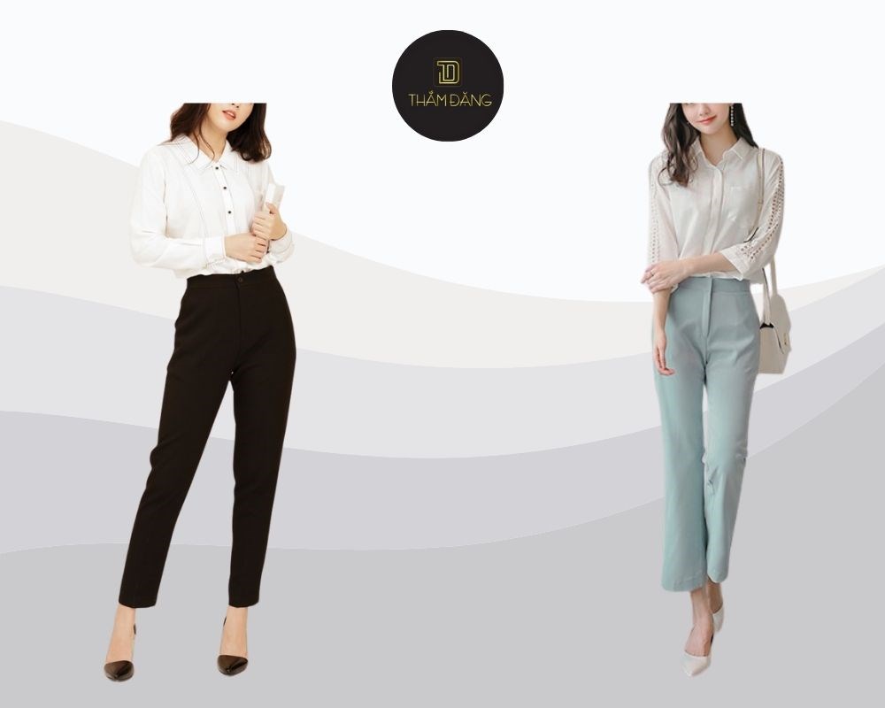 Thanh lịch và thoải mái với combo sơ mi trắng và quần baggy chuẩn chỉnh mọi hoàn cảnh