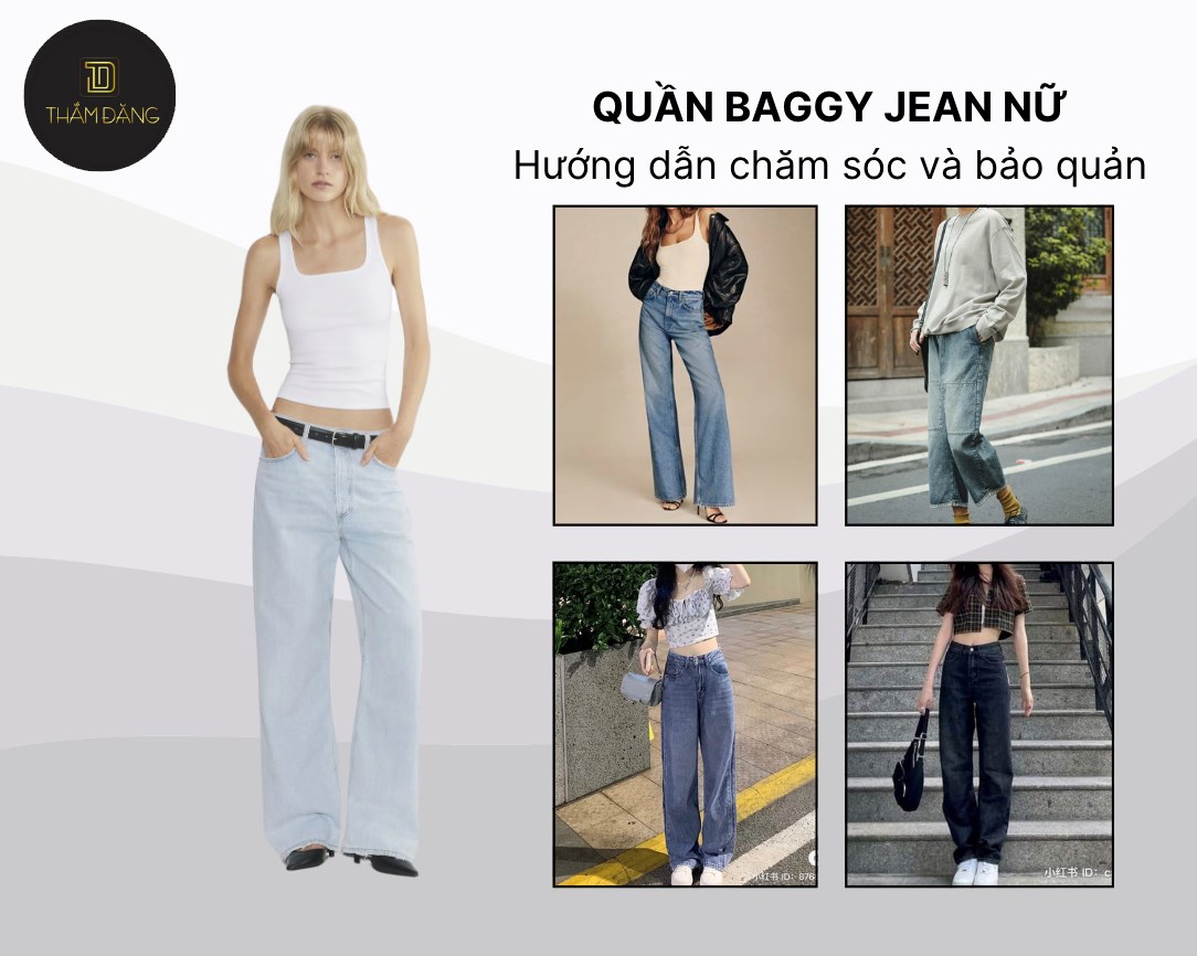 Làm thế nào để giữ cho baggy jean luôn bền đẹp?