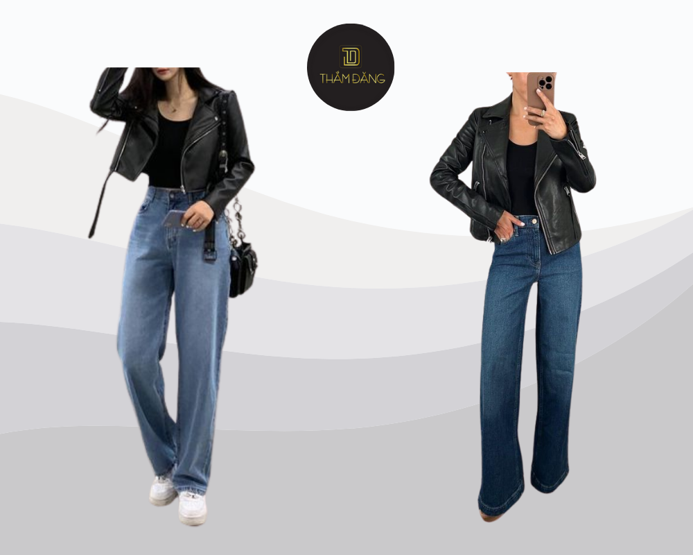 quần jean cho tuổi 50 cá tính
