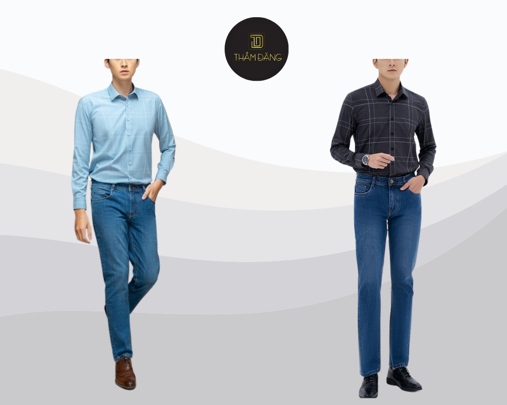quần jean cho tuổi 50 dành cho quý ông