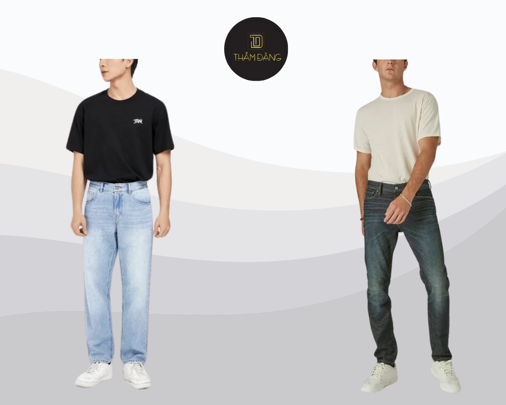 quần jean cho tuổi 50 năng động