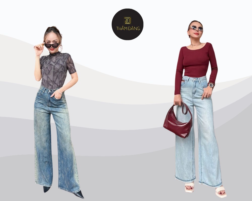 quần jean cho tuổi 50 cuốn hút