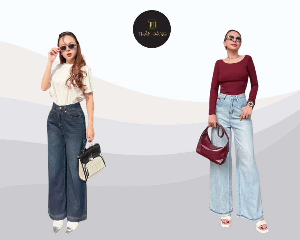 Quần jean lưng cao tôn dáng chuẩn mọi cô gái nên có trong tủ đồ.