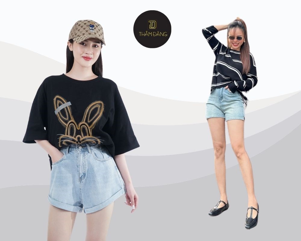 Quần short jeans cực kỳ phù hợp cho mùa hè, thoải mái và năng động, giúp bạn tự do di chuyển trong mọi hoạt động ngoài trời
