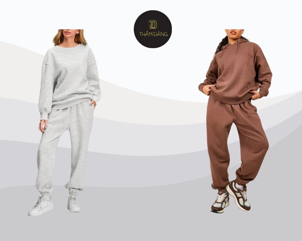 quần jogger nữ phối với áo gì thời thượng