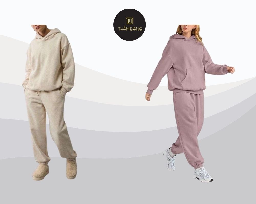quần jogger nữ phối với áo gì cho mùa lạnh
