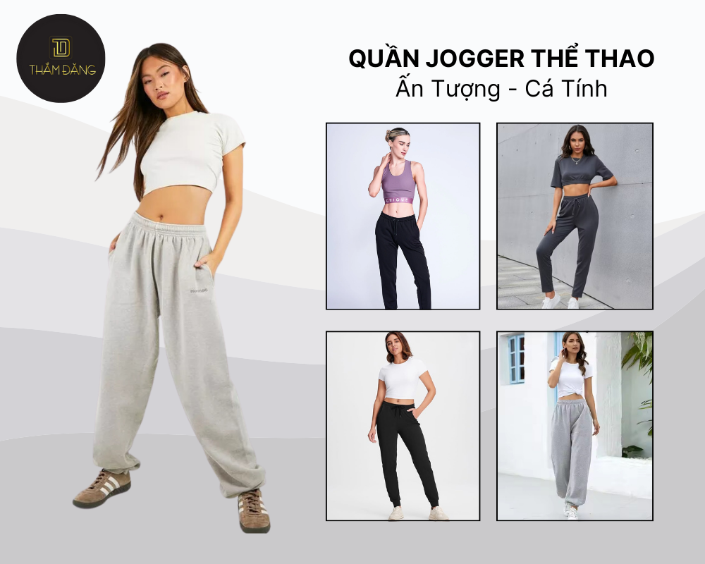 Quần Jogger là lựa chọn hàng đầu cho phong cách thể thao