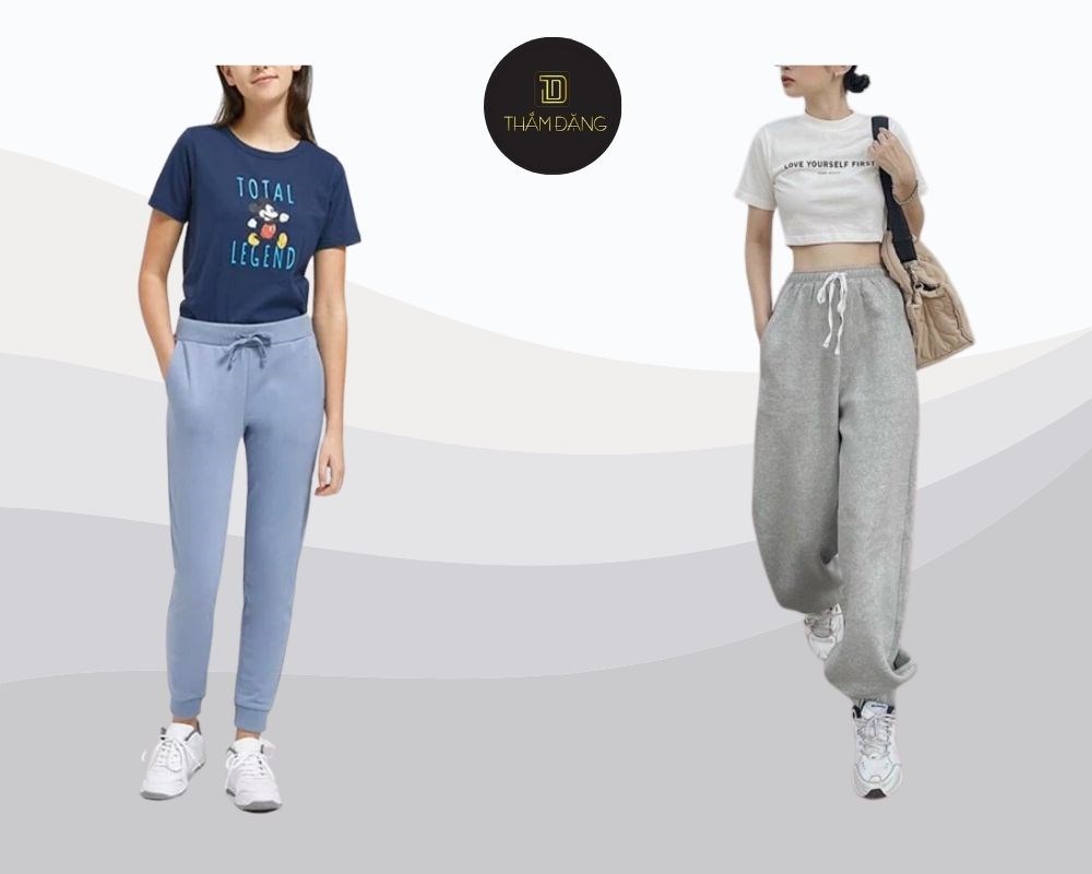Quần Jogger Nỉ mềm mịn, giữ ấm, lý tưởng cho những ngày lạnh