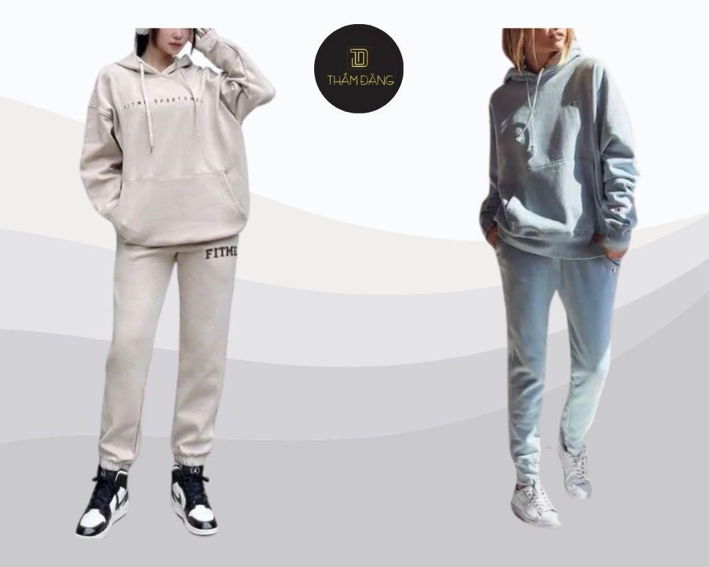 Quần Jogger đẹp phối cùng áo Hoodie năng động, dễ chịu và phù hợp cho những buổi đi chơi, gặp gỡ bạn bè