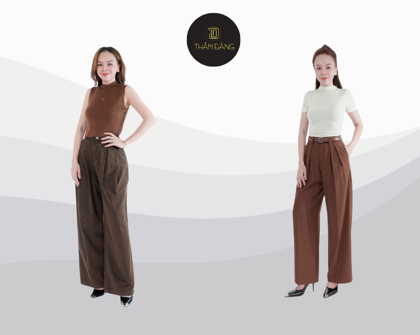 Quần nâu là item thời trang linh hoạt, dễ phối, mang đến vẻ đẹp thanh lịch, trưởng thành, quần nâu phối áo màu gì đẹp
