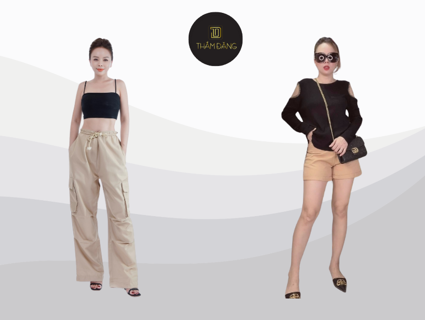 Phối cùng áo nâu mang đến vẻ ngoài đơn giản, tinh tế